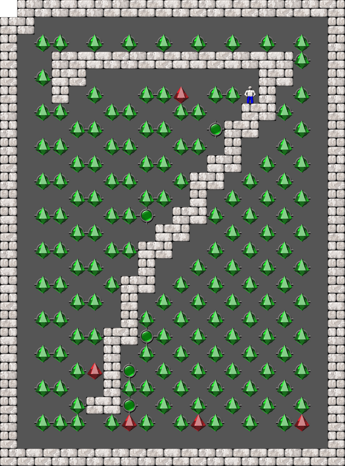 Sokoban Mass Remodel level 841